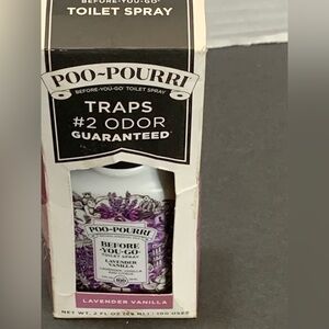 Poo-Pourri Before-You-Go Toilet Spray Lavender Vanilla Toilet Spray. NEW